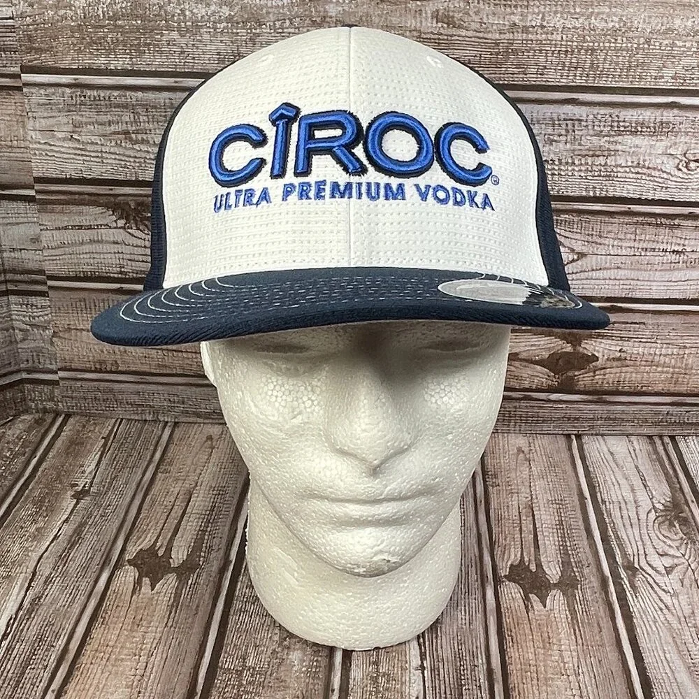 CIROC Ultra Premium Vodka Cap America Flexfit Hat Size L/XL Premium Line NWT NEW